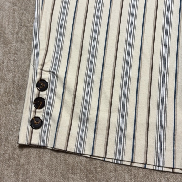 Sz 28 plus women's Lane Bryant cropped wide leg pants The Laney stretch tummy - Picture 2 of 6